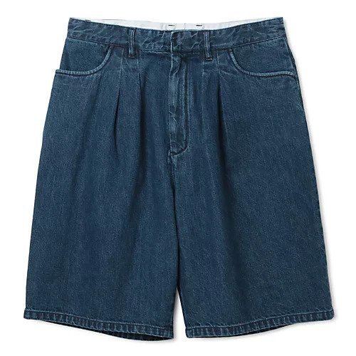 【ファーラー/FARAH / MEN】のTwo-tuck Wide Shorts インテリア・キッズ・メンズ・レディースファッション・服の通販 founy(ファニー) https://founy.com/ ファッション Fashion メンズファッション MEN 2023年 2023 2023春夏・S/S Ss,Spring/Summer,2023 ショート Short スマート Smart デニム Denim ヴィンテージ Vintage 洗える Washable |ID: prp329100003257506 ipo3291000000028217885