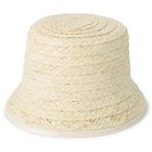 【キジマ タカユキ/KIJIMA TAKAYUKI】のRAFFIA BUCKET HAT IVORY|ID: prp329100003257851 ipo3291000000028153916