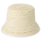 【キジマ タカユキ/KIJIMA TAKAYUKI】のRAFFIA BUCKET HAT IVORY|ID: prp329100003257851 ipo3291000000032526044