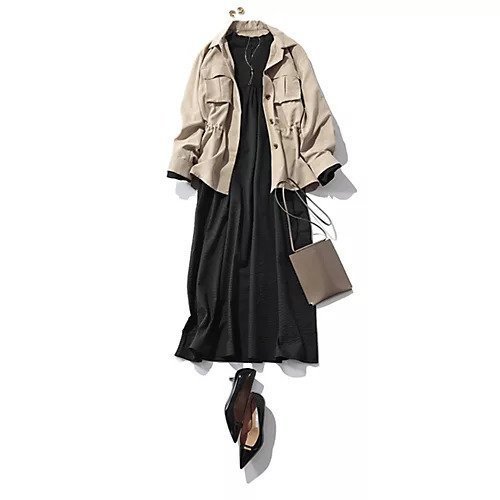 【エムセブンデイズ/M7days】のカフタンワンピース 人気、トレンドファッション・服の通販 founy(ファニー) 　ファッション　Fashion　レディースファッション　Fashion for Women　ワンピース　Dresses　カフス　Cuff Design　ギャザー　Gathered, Ruffled　クラシカル　Classical, Vintage-Inspired　サッカー　Seersucker, Summer Fabric　洗える　Machine Washable　other-3|ID: prp329100003257961 ipo3291000000034941992