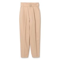 【エムセブンデイズ/M7days】の【コラボ】タックテーパードパンツ 人気、トレンドファッション・服の通販 founy(ファニー) ファッション Fashion レディースファッション Fashion for Women パンツ Pants & Trousers コラボ Collaboration, Collab フロント Front, Front Design メタル Metal, Metal Parts モダン Modern, Contemporary 春 Spring 洗える Machine Washable |ID:prp329100003258174