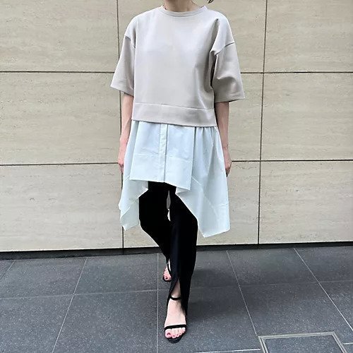 【ル フィル/LE PHIL】の2WAYツイルフロントスリットパンツ 人気、トレンドファッション・服の通販 founy(ファニー) 　ファッション　Fashion　レディースファッション　Ladies' Fashion Online　パンツ　Pants　ストレッチ　Stretch　スリット　Slit　センター　Center　テーパード　Tapered　フロント　Front　旅行　Travel　洗える　Washable　other-2|ID: prp329100003258184 ipo3291000000031257527