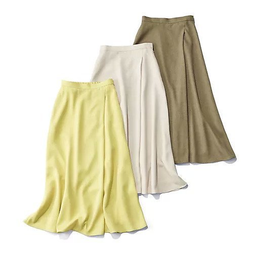 【イーバイエクラ/E by eclat】のツイルフレアマキシスカート 人気、トレンドファッション・服の通販 founy(ファニー) 　ファッション　Fashion　レディースファッション　Fashion for Women　スカート　Skirts　フラット　Flat, Flat Shoes　モダン　Modern, Contemporary　リネン　Linen, Linen Fabric　洗える　Machine Washable　other-2|ID: prp329100003258265 ipo3291000000034955185