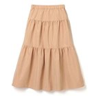 【エムセブンデイズ/M7days】のタフタ2段ティアードスカート ピンク|ID: prp329100003258268 ipo3291000000034955194