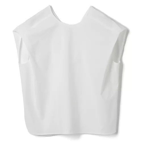 【エムセブンデイズ/M7days】の【コラボ】後ろVあきブラウス 人気、トレンドファッション・服の通販 founy(ファニー) 　ファッション　Fashion　レディースファッション　Fashion for Women　トップス・カットソー　Cut & Sew Tops　シャツ・ブラウス・オフィスカジュアル　Elegant Blouses & Button-Ups　インナー　Innerwear　コラボ　Collaboration, Collab　シンプル　Simple, Minimal　スリーブ　Sleeve, Long Sleeve / Short Sleeve　フレンチ　French, French Style　洗える　Machine Washable　 other-1|ID: prp329100003258419 ipo3291000000034953046