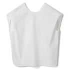 【エムセブンデイズ/M7days】の【コラボ】後ろVあきブラウス ホワイト|ID: prp329100003258419 ipo3291000000035299768