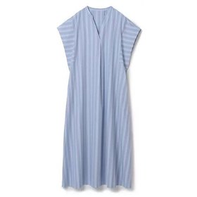 【スアデオ/suadeo】の先染めコットンストライプスキッパーワンピース 人気、トレンドファッション・服の通販 founy(ファニー) ファッション Fashion レディースファッション WOMEN ワンピース Dress 洗える Washable ストライプ Stripe ブロード Broad レギュラー Regular ロング Long 夏 Summer |ID:prp329100003265454