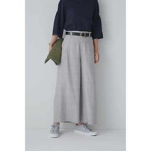 【ヒューマンウーマン/HUMAN WOMAN】のPEレーヨンリネンセミワイドパンツ インテリア・キッズ・メンズ・レディースファッション・服の通販 founy(ファニー) https://founy.com/ ファッション Fashion レディースファッション WOMEN パンツ Pants おすすめ Recommend クロップド Cropped スタンダード Standard セットアップ Set Up リネン Linen ワイド Wide 夏 Summer 定番 Standard 春 Spring S/S・春夏 Ss・Spring/Summer |ID: prp329100003272130 ipo3291000000030966667