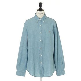 【ポロラルフローレン/POLO RALPH LAUREN】 カスタムフィット ボタンダウン シャツ人気、トレンドファッション・服の通販 founy(ファニー) ファッション Fashion レディースファッション WOMEN トップス・カットソー Tops/Tshirt シャツ/ブラウス Shirts/Blouses アイビー Ivy シャンブレー Chambray ダウン Down フィット Fit 定番 Standard 洗える Washable |ID:prp329100003274430