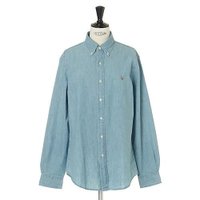 【ポロラルフローレン/POLO RALPH LAUREN】のカスタムフィット ボタンダウン シャツ 人気、トレンドファッション・服の通販 founy(ファニー) ファッション Fashion レディースファッション WOMEN トップス・カットソー Tops/Tshirt シャツ/ブラウス Shirts/Blouses アイビー Ivy シャンブレー Chambray ダウン Down フィット Fit 定番 Standard 洗える Washable |ID:prp329100003274430