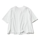 【トゥエルブクローゼット/12closet】の【洗える】後ろタックフレアT ホワイト|ID: prp329100003274459 ipo3291000000037250449