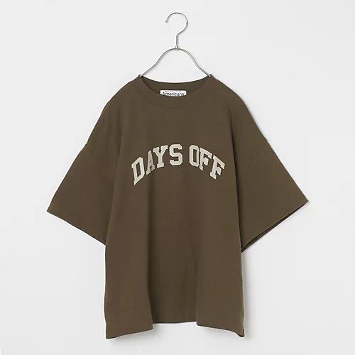 【アメリカーナ/Americana】の【五明祐子さんコラボ】【洗える】ロゴTシャツ インテリア・キッズ・メンズ・レディースファッション・服の通販 founy(ファニー) 　ファッション　Fashion　レディースファッション　Fashion for Women　トップス・カットソー　Cut & Sew Tops　シャツ・ブラウス・オフィスカジュアル　Elegant Blouses & Button-Ups　ロングTシャツ・Tシャツ　Longline T-Shirts & Tees　コラボ　Collaboration, Collab　バランス　Balance, Style Balance　ボトム　Bottoms, Lower Wear　ワイド　Wide, Wide Fit　洗える　Machine Washable　ブラウン|ID: prp329100003274462 ipo3291000000032336357