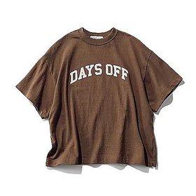 【アメリカーナ/Americana】 【五明祐子さんコラボ】【洗える】ロゴTシャツ大人の最旬トレンドファッション＆コーディネート founy(ファウニー) ファッション Fashion レディースファッション Fashion for Women トップス・カットソー Cut & Sew Tops シャツ・ブラウス・オフィスカジュアル Elegant Blouses & Button-Ups ロングTシャツ・Tシャツ Longline T-Shirts & Tees コラボ Collaboration, Collab スリット Slit, Slit Detail バランス Balance, Style Balance 定番 Standard, Basic Item 洗える Machine Washable |ID:prp329100003274462
