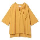 【キーラ/KIIRA】のCotton linen seersucker shirt ORANGE|ID:prp329100003282452