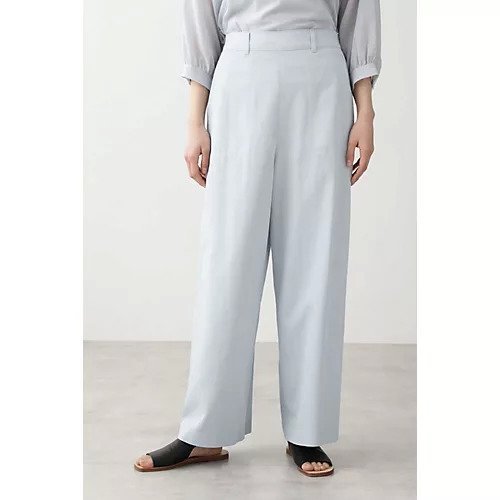 【ヒューマンウーマン/HUMAN WOMAN】の強撚ツイルワッシャーパンツ インテリア・キッズ・メンズ・レディースファッション・服の通販 founy(ファニー) https://founy.com/ ファッション Fashion レディースファッション WOMEN パンツ Pants シンプル Simple ツイル Twill ポケット Pocket |ID: prp329100003299978 ipo3291000000030966868