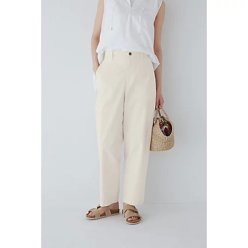 【ヒューマンウーマン/HUMAN WOMAN】の綿麻サッカーパンツ 人気、トレンドファッション・服の通販 founy(ファニー) 　ファッション　Fashion　レディースファッション　WOMEN　パンツ　Pants　おすすめ　Recommend　クロップド　Cropped　サッカー　Soccer　シンプル　Simple　スタンダード　Standard　ストライプ　Stripe　リラックス　Relax　ロールアップ　Roll Up　夏　Summer　無地　Plain Color　 other-1|ID: prp329100003300060 ipo3291000000030966829