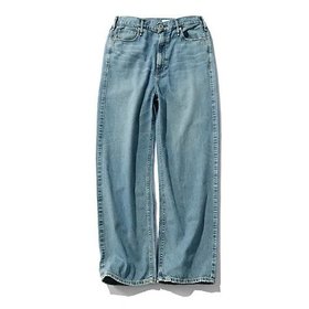 【アッパー ハイツ/upper hights】の【HPS別注】THE LAZY HIM ライトデニム 人気、トレンドファッション・服の通販 founy(ファニー) ファッション Fashion レディースファッション WOMEN コンビ Combination ストレート Straight テーパード Tapered デニム Denim トレンド Trend フェミニン Feminine ワイド Wide 別注 Special Order 洗える Washable |ID:prp329100003300190