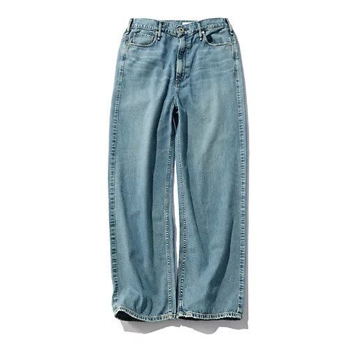 【アッパー ハイツ/upper hights】の【HPS別注】THE LAZY HIM ライトデニム 人気、トレンドファッション・服の通販 founy(ファニー) 　ファッション　Fashion　レディースファッション　WOMEN　コンビ　Combination　ストレート　Straight　テーパード　Tapered　デニム　Denim　トレンド　Trend　フェミニン　Feminine　ワイド　Wide　別注　Special Order　洗える　Washable　 other-1|ID: prp329100003300190 ipo3291000000031589704