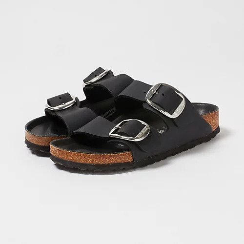 【ビルケンシュトック/BIRKENSTOCK】のArizona ビッグバックルサンダル インテリア・キッズ・メンズ・レディースファッション・服の通販 founy(ファニー) 　ファッション　Fashion　レディースファッション　WOMEN　バッグ　Bag　コルク　Cork　ビッグ　Big　モダン　Modern　人気　Popularity　定番　Standard　ブラック|ID: prp329100003300925 ipo3291000000026833252