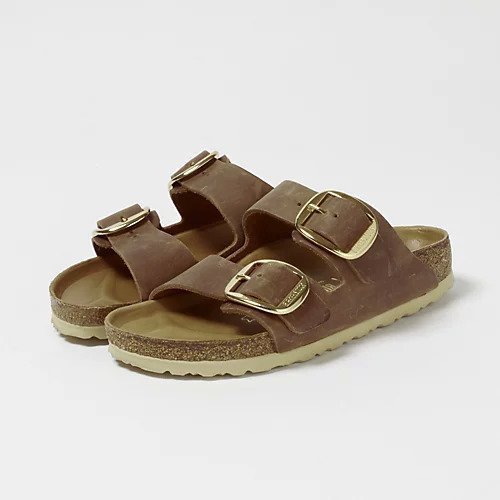 【ビルケンシュトック/BIRKENSTOCK】のArizona ビッグバックルサンダル インテリア・キッズ・メンズ・レディースファッション・服の通販 founy(ファニー) 　ファッション　Fashion　レディースファッション　WOMEN　バッグ　Bag　コルク　Cork　ビッグ　Big　モダン　Modern　人気　Popularity　定番　Standard　ブラウン|ID: prp329100003300925 ipo3291000000026833253