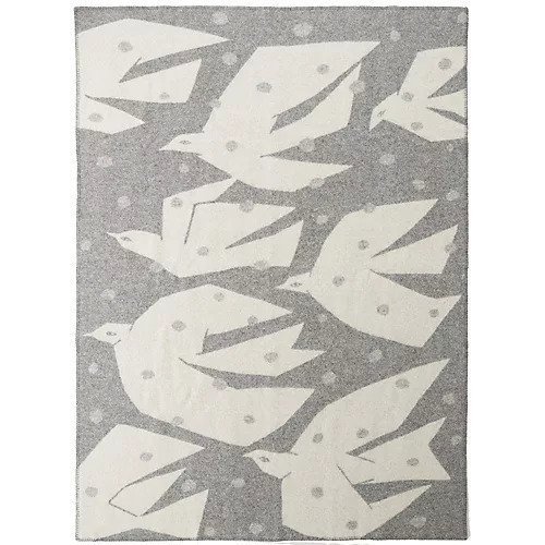 【クリッパン/KLIPPAN / GOODS】の【mina perhonen】シングルブランケット TRIP インテリア・キッズ・メンズ・レディースファッション・服の通販 founy(ファニー) 小旅行 Short Trip ブランケット Blanket, Throw Blanket ミックス Mix, Mixed Style 防寒 Cold Protection, Winter-Ready グレー×ホワイト|ID: prp329100003302253 ipo3291000000034725057