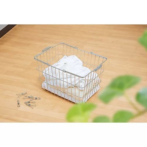 【家事問屋/Kajidonya / GOODS】の取っ手付バスケット 大 人気、トレンドファッション・服の通販 founy(ファニー) 　バスケット　Basket, Basket Bag　other-2|ID: prp329100003302261 ipo3291000000031275082