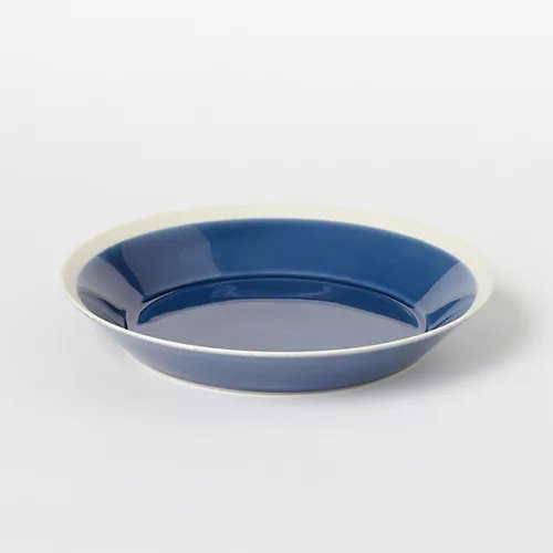 【イイホシユミコさんの器/yumiko iihoshi porcelain / GOODS】のdishes プレート230 インテリア・キッズ・メンズ・レディースファッション・服の通販 founy(ファニー) 　ダブル　Double　フラット　Flat　プレート　Plate　ミックス　Mix　インクブルー|ID: prp329100003302357 ipo3291000000029603518