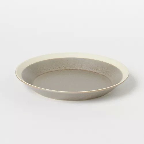 【イイホシユミコさんの器/yumiko iihoshi porcelain / GOODS】のdishes プレート180 インテリア・キッズ・メンズ・レディースファッション・服の通販 founy(ファニー) 　ダブル　Double　フラット　Flat　プレート　Plate　ミックス　Mix　モスグレー|ID: prp329100003302368 ipo3291000000029603555