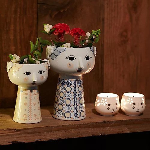 【ビヨン ヴィンブラッド/BJORN WIINBLAD / GOODS】のエヴァ フラワーベース 人気、トレンドファッション・服の通販 founy(ファニー) イエロー Yellow フラワー Flower, Floral モチーフ Motif, Design Theme other-3|ID: prp329100003302728 ipo3291000000031273735