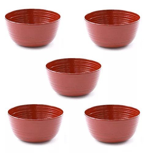 【石川漆宝堂/ISHIKAWA SIPPOHDO / GOODS】の挽目(ひきめ)うつわ 特大 5個セット インテリア・キッズ・メンズ・レディースファッション・服の通販 founy(ファニー) おすすめ Recommended / Our Picks 根来(朱)|ID: prp329100003302770 ipo3291000000029603236