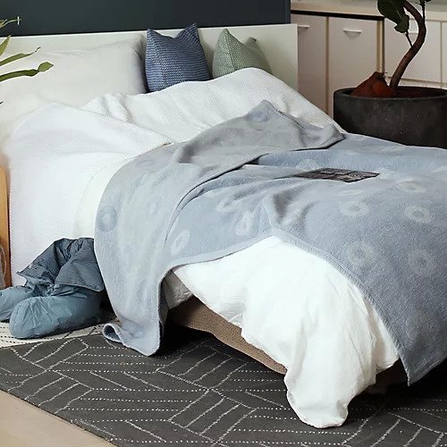 【クリッパン/KLIPPAN / GOODS】のシュニールコットン シングルブランケット リングス 人気、トレンドファッション・服の通販 founy(ファニー) 　クラシック　Classic, Timeless Style　シンプル　Simple, Minimal　パターン　Pattern, Design Print　ブランケット　Blanket, Throw Blanket　モダン　Modern, Contemporary　人気　Popular, Best Seller　other-3|ID: prp329100003302909 ipo3291000000031273857