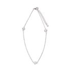 【コレカラ/collecala】のストーン付チェーンアンクレット/queite シルバー|ID: prp329100003311685 ipo3291000000028201096