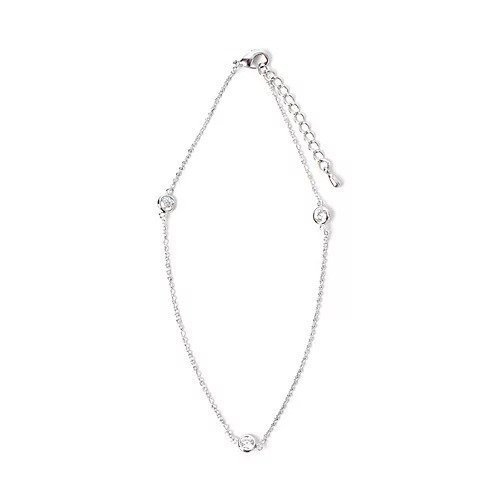 【コレカラ/collecala】のストーン付チェーンアンクレット/queite インテリア・キッズ・メンズ・レディースファッション・服の通販 founy(ファニー) ファッション Fashion レディースファッション Fashion for Women シンプル Simple, Minimal ストーン Stone, Gem-Like チェーン Chain, Chain Strap シルバー|ID: prp329100003311685 ipo3291000000028201096