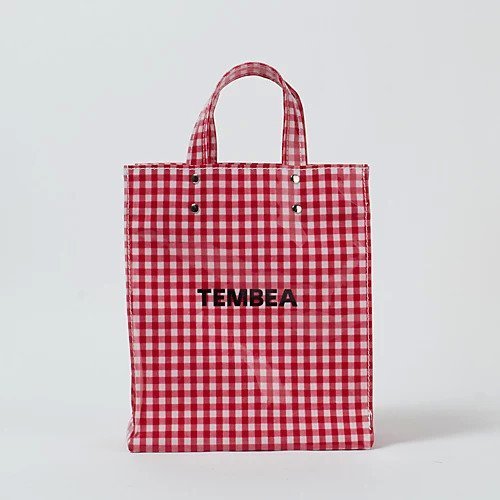 【テンベア/TEMBEA】のPAPER TOTE SMALL GINGHAM インテリア・キッズ・メンズ・レディースファッション・服の通販 founy(ファニー) https://founy.com/ ファッション Fashion レディースファッション WOMEN バッグ Bag ギンガム Gingham コーティング Coating チェック Check |ID: prp329100003316495 ipo3291000000029318464