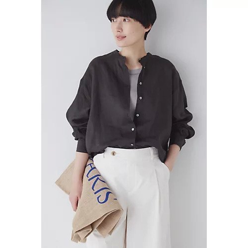 【ヒューマンウーマン/HUMAN WOMAN】の160/1ラミーブラウス インテリア・キッズ・メンズ・レディースファッション・服の通販 founy(ファニー) 　ファッション　Fashion　レディースファッション　WOMEN　トップス・カットソー　Tops/Tshirt　シャツ/ブラウス　Shirts/Blouses　おすすめ　Recommend　ギンガム　Gingham　コンパクト　Compact　ショート　Short　スタンダード　Standard　スリーブ　Sleeve　チェック　Check　ボックス　Box　夏　Summer　定番　Standard　ブラック|ID: prp329100003325626 ipo3291000000030682728