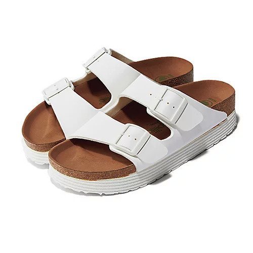 【ビルケンシュトック/BIRKENSTOCK】のArizona Grooved Platform BF VEG【Papillio by BIRKENSTOCK】 人気、トレンドファッション・服の通販 founy(ファニー) 　ファッション　Fashion　レディースファッション　Fashion for Women　イエロー　Yellow　サンダル　Sandals, Summer Shoes　スポーティ　Sporty, Casual Athletic　定番　Standard, Basic Item　other-2|ID: prp329100003327589 ipo3291000000034724831