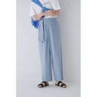 【ヒューマンウーマン/HUMAN WOMAN】のラップ風パンツ アッシュブルー|ID: prp329100003329986 ipo3291000000034959612