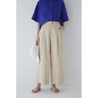 【ヒューマンウーマン/HUMAN WOMAN】のウエストドロストワイドパンツ ベージュ|ID: prp329100003351480 ipo3291000000034959628