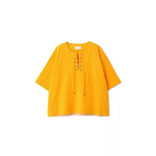 【ヒューマンウーマン/HUMAN WOMAN】のサッカーストレッチブラウス 人気、トレンドファッション・服の通販 founy(ファニー) 　ファッション　Fashion　レディースファッション　WOMEN　トップス・カットソー　Tops/Tshirt　シャツ/ブラウス　Shirts/Blouses　おすすめ　Recommend　オレンジ　Orange　スタンダード　Standard　セットアップ　Set Up　ヘムライン　Hemline　レース　Race　夏　Summer　other-3|ID: prp329100003351615 ipo3291000000031303964