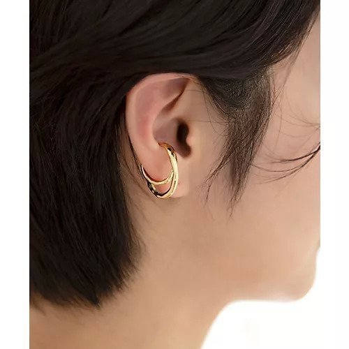 【コレカラ/collecala】の2連オーバルイヤーカフ インテリア・キッズ・メンズ・レディースファッション・服の通販 founy(ファニー) https://founy.com/ ファッション Fashion レディースファッション Fashion for Women イヤーカフ Ear Cuffs シンプル Simple, Minimal |ID: prp329100003389012 ipo3291000000033963398