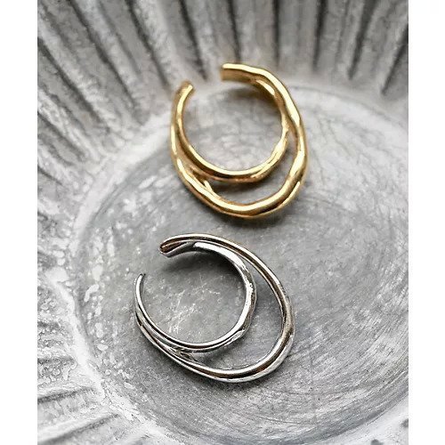 【コレカラ/collecala】の2連オーバルイヤーカフ 人気、トレンドファッション・服の通販 founy(ファニー) 　ファッション　Fashion　レディースファッション　Fashion for Women　イヤーカフ　Ear Cuffs　シンプル　Simple, Minimal　other-2|ID: prp329100003389012 ipo3291000000033963406