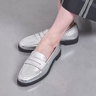 【ユナイテッドアローズ/UNITED ARROWS】のレイン レザー ローファー SILVER|ID:prp329100003389065