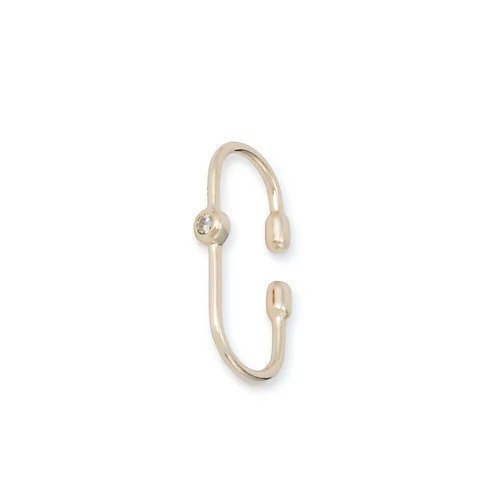 【ヒロタカ/Hirotaka】のJoan Miro Diamond Ear Cuff S インテリア・キッズ・メンズ・レディースファッション・服の通販 founy(ファニー) 　ファッション　Fashion　レディースファッション　WOMEN　イヤーカフ　Ear Cuff　エレガント 上品　Elegant　シンプル　Simple　フェミニン　Feminine　K10 Yellow gold Diamond|ID: prp329100003398577 ipo3291000000031718291