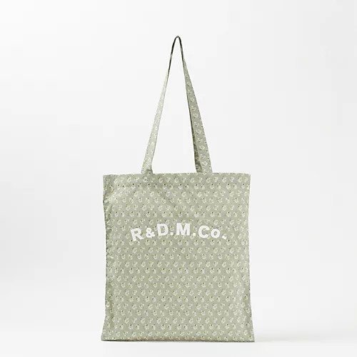 【オールドマンズテーラー/R&D.M.Co】のSMOKEY BURNET TOTE BAG インテリア・キッズ・メンズ・レディースファッション・服の通販 founy(ファニー) 　ファッション　Fashion　レディースファッション　WOMEN　バッグ　Bag　7月号　July Issue　タイプライター　Typewriter　プリント　Print　グレー小花|ID: prp329100003400003 ipo3291000000029318468