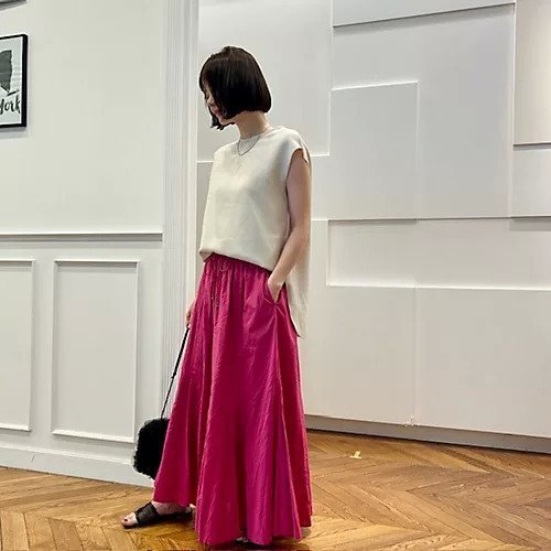 【トゥエルブクローゼット/12closet】の【洗える】インドコットンフレアスカート 人気、トレンドファッション・服の通販 founy(ファニー) 　ファッション　Fashion　レディースファッション　Fashion for Women　スカート　Skirts　Aライン・フレアスカート　A-Line & Flared Skirts　インド　Indian Textile　エスニック　Ethnic Style　ギャザー　Gathered, Ruffled　ドローコード　Drawcord, Drawstring Cord　フィット　Fit, Slim Fit　フレア　Flare, Flared　洗える　Machine Washable　other-2|ID: prp329100003400124 ipo3291000000034955242