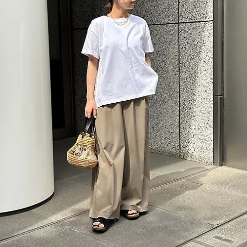 【トゥエルブクローゼット/12closet】の【洗える】バックレース切替Tシャツ 人気、トレンドファッション・服の通販 founy(ファニー) 　ファッション　Fashion　レディースファッション　WOMEN　トップス・カットソー　Tops/Tshirt　シャツ/ブラウス　Shirts/Blouses　ロング / Tシャツ　T-Shirts　スカラップ　Scalloped　バランス　Balance　パターン　Pattern　フロント　Front　レース　Race　切替　Switching　洗える　Washable　other-3|ID: prp329100003400227 ipo3291000000031304798