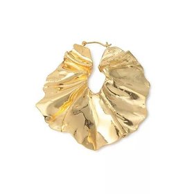 【プリーク/Preek】のMETAL FRILL EARRING 人気、トレンドファッション・服の通販 founy(ファニー) ファッション Fashion レディースファッション WOMEN ジュエリー Jewelry リング Rings イヤリング Earrings フェミニン Feminine フォルム Form フリル Frills |ID:prp329100003405291