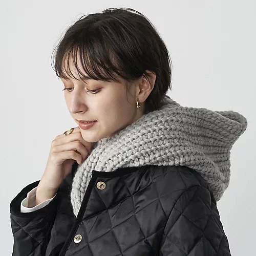 【キジマ タカユキ/KIJIMA TAKAYUKI】のWOOL KNIT HOOD 人気、トレンドファッション・服の通販 founy(ファニー) 　ファッション　Fashion　レディースファッション　Ladies' Fashion Online　トップス・カットソー　Tops/Tshirt　ニット　Knit Tops　冬　Winter　手編み　Hand Knitting　other-2|ID: prp329100003405409 ipo3291000000032619340
