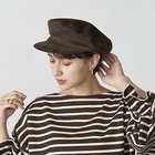 【キジマ タカユキ/KIJIMA TAKAYUKI】のGOAT SUEDE MARINE CAP 人気、トレンドファッション・服の通販 founy(ファニー) ファッション Fashion レディースファッション WOMEN ライニング Lining ループ Loop thumbnail BROWN|ID: prp329100003405410 ipo3291000000031717554