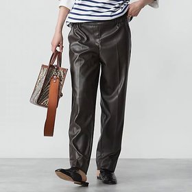 【エムフィル/M Fil】の【HPS別注】フェイクレザーアンクルパンツ 人気、トレンドファッション・服の通販 founy(ファニー) ファッション Fashion レディースファッション Fashion for Women パンツ Pants & Trousers 人気 Popular, Best Seller 別注 Limited Edition, Custom Order |ID:prp329100003405755